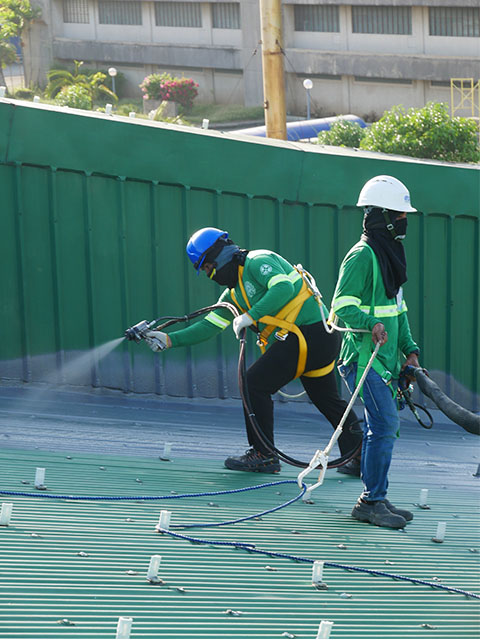 THERMOSEAL is a pure polyaspartic system that is developed as a seamless coating for waterproofing, and sealing
